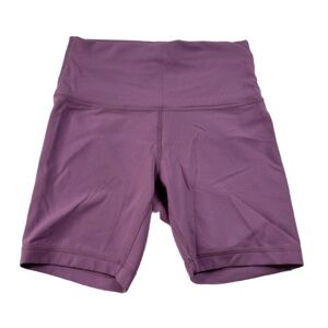 lululemon athletica Align High Rise Bike Shorts in light purple